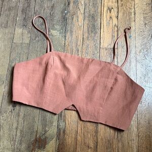 Super cropped tank top